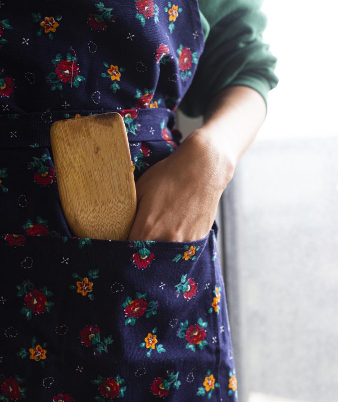 Spun - Dark Blue Apron